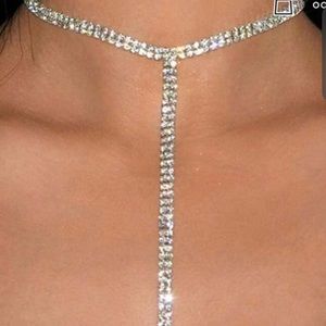 Rhinestone Choker